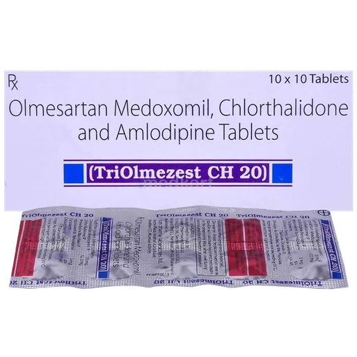 triolmezest ch 20mg tablet 10's